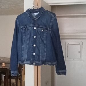 Lane Bryant -Size 20 Blue Jean Jacket.